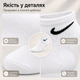 Шкарпетки Nike короткі білі 30 пар розмір 36-39 спортивні шкарпетки під кросівки для тренувань, прогулянок - зображення 2