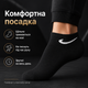 Носки Nike короткие черные 30 пар размер 36-39 спортивные носки под кроссовки для тренировок, прогулок - изображение 4