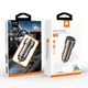 Автомобільний зарядний пристрій WUW-C190 PD 20W +PD 20W black - зображення 2