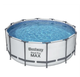 Каркасный бассейн Bestway Steel Pro Max круглый 488×122 см 19480 л металлический каркас фильтр лестница тент комплект - изображение 3