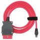 Кабель VAG DOIP ENET OBD2 ДЛЯ AUDI, VOLKSWAGEN, SKODA поддержка ODIS ENGINEER V12.1.1+ (MQB EVO, MEB, MLB) для диагностики, кодирования и настройки красный Kingbolen - изображение 1