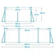 Каркасный бассейн Intex 28270 прямоугольный 220×150×60 см 1662 л. ПВХ Small Frame стальной каркас синий для семьи - изображение 7