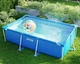 Каркасный бассейн Intex 28270 прямоугольный 220×150×60 см 1662 л. ПВХ Small Frame стальной каркас синий для семьи - изображение 9