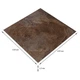Самоклеюча LVT плитка StikerWall 600Х600Х1.5ММ Коричневий (SW-00003274) - зображення 2