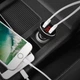 Автомобильное зарядное устройство Hoco Z26 черное 2 USB 2.1A с дисплеем (Z26) - изображение 2