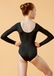 Купальник з довгим рукавом STEPHANIA мікрополіамід, black, 116см - изображение 2