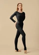 Рукави розігрівочні закриті VANESSA rayon rib knit, black, XS-S - зображення 2