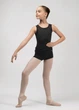 Шорти розігрівочні MILLIE JUNIOR з відворотом rayon rib knit, black, 134см - зображення 2