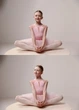Полупачка ADAGIO тюль, pink, 134-140см - изображение 3