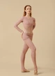 Рукави розігрівочні закриті VANESSA rayon rib knit, corall almond, ML - зображення 2