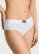Жіночі трусики сліпи Victoria's Secret Exploded Logo Cotton Panty, M (Блідий небесний блакитний) - изображение 1
