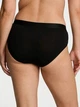 Жіночі трусики сліпи Victoria's Secret Exploded Logo Cotton Panty, M (Чорний) - изображение 3