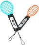 Uchwyt Yaxo na Joy-Con Tennis Pro Set do NS/NS2 Inferno Pomarańczowy/Niebieski (YGTPSJCH01CM) - obraz 4