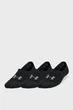 Жіночі чорні шкарпетки (3 пари) UA Breathe Lite Ultra Low 3p Under Armour S 1370075-001 - изображение 1