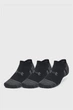 Чорні шкарпетки (3 пари) UA Performance Tech 3pk NS Under Armour XL 1379503-001 - зображення 1