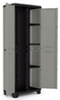 Багатофункціональна шафа пластикова Keter Planet MP Cabinet 246639 сіра - изображение 3