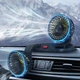 Вентилятор автомобільний подвійний на два режима швидкості 12 V - изображение 2