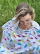 Накидка для годування 100% бавовна - зображення 3