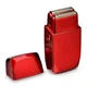 Професійний шейвер для гоління StyleCraft Wireless Prodigy Foil Shaver Metallic Red з фольгою з золотим напиленням, роторним мотором 9000 об/хв, акумуляторно-мережевий, червоний - изображение 5