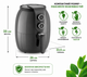 Аэрофритюрница 3,6 л без масла Berdsen BD-650 1300 Вт | Мультипечь Air Fryer | Фритюрница с горячим воздухом - изображение 5
