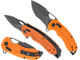 Ніж SOG Kiku XR LTE - Blaze Orange G10 + CARBON (CTS-XHP) - зображення 1