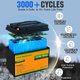 Аккумуляторная батарея Eco-Worthy LiFePO4 12.8V 50Ah 640Wh с BMS, до 15000 циклов для солнечных систем и ИБП - изображение 3