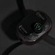FM-трансмітер Baseus T-Type Wireless MP3 Charger Bluetooth з USB-зарядкою Чорний (CCALL-TM01) - зображення 8