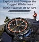 Смарт-часы Uwatch Smart Navigation Pro Steel Black с GPS, 3 ремешка - изображение 3