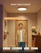 Lampa sufitowa Govee 12" Smart Ceiling Light, RGBWW + RGBIC, WI-FI/Bluetooth Biały (H80A1C01) - obraz 7