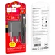 Мережевий зарядний пристрій Hoco CS11A, USB, чорний + кабель USB to Lightning - зображення 4