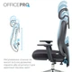 Офисное кресло OfficePro Aero OC490B Black (OC490B) - изображение 10