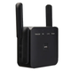 Усилитель Wi-Fi сигнала 5 /2.4 ГГц, WiFi Репитер, повторител вайфая 1200 Мбит/с, мощный ретранслятор для дома, площадь покрытия 300 м², Repeater 4 антенны, Black - изображение 6