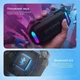Портативна акустика TWS Proove Black Rock 10W BT5.3 магніт 2000mAh IPX7 APP чорний - зображення 9