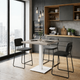 Стол кухонный квадратный RoMax Pocker 60 см Loft Кашмир/Белый - изображение 2