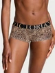 Жіночі трусики Victoria's Secret (38759675284) Exploded Logo Cotton Boyshort L коричневі - зображення 1