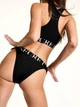 Женские трусики Victoria's Secret (29595885165) Exploded Logo Cotton 90s Brief XL черные - изображение 3