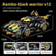 Конструктор спортивний автомобіль V12 Black Warrior 688 деталей, механічна модель суперкара з деталізацією, декоративний металевий ефект - зображення 6