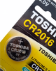 Батарейка Toshiba CR-2016 літієва 5/100 - изображение 3
