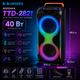 Колонка Bluetooth Wireless Speaker TTD-2821 40 Вт 3600 mAh 31.6×32.3×68.6cм Wireless Speaker VEN-1360-BS132 Чорний VEN-1360-BS132 - зображення 1