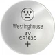 Літієва батарейка Westinghouse Lithium таблетка CR1620 5шт/уп blister - зображення 2