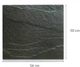 Płyta ochronna na kuchenkę Zeller Anthracite Slate szklana 50 x 56 cm (4003368262895) - obraz 2