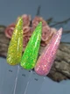 Гель-лак SVN color gel polish № 435 зелений з блискітками 10мл - зображення 6