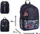 Рюкзак YES TS-113L Tokyo 44x29x16 см Black (5056574460592) - изображение 3