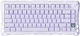 Механічна бездротова (Bluetooth + 2,4G) клавіатура з HOT SWAP GravaStar Mercury K1 80keys, УКР/АНГЛ Lavender Purple/Фіолетовий (GSK1_PL) - изображение 1