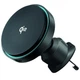 Автомобильный держатель с беспроводной зарядкой Proove Light Circle Qi2 15W black - изображение 1