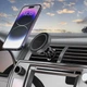 Автомобильный держатель Proove Carbon Magnetic Air Outlet Car Mount Magnetic Ring black - изображение 6