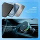 Автотримач Proove Light Crystal з магнітним кріпленням та швидкою бездротовою зарядкою 25W, сірий - зображення 7