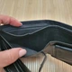 Мужской портмоне черный горизонтальный из эко-кожи В 538-5 - изображение 6