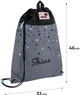 Набір Kite Shine рюкзак + пенал + сумка для взуття Сірий (SET_K26-700M-2) - зображення 15