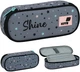 Набір Kite Shine рюкзак + пенал + сумка для взуття Сірий (SET_K26-700M-2) - зображення 16